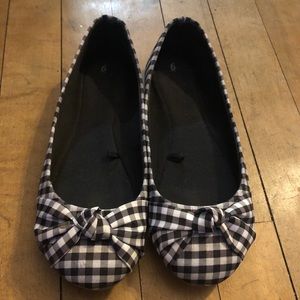 Gingham Flats